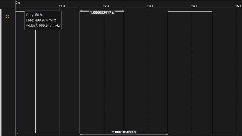 Logic Analyzer Screenshot